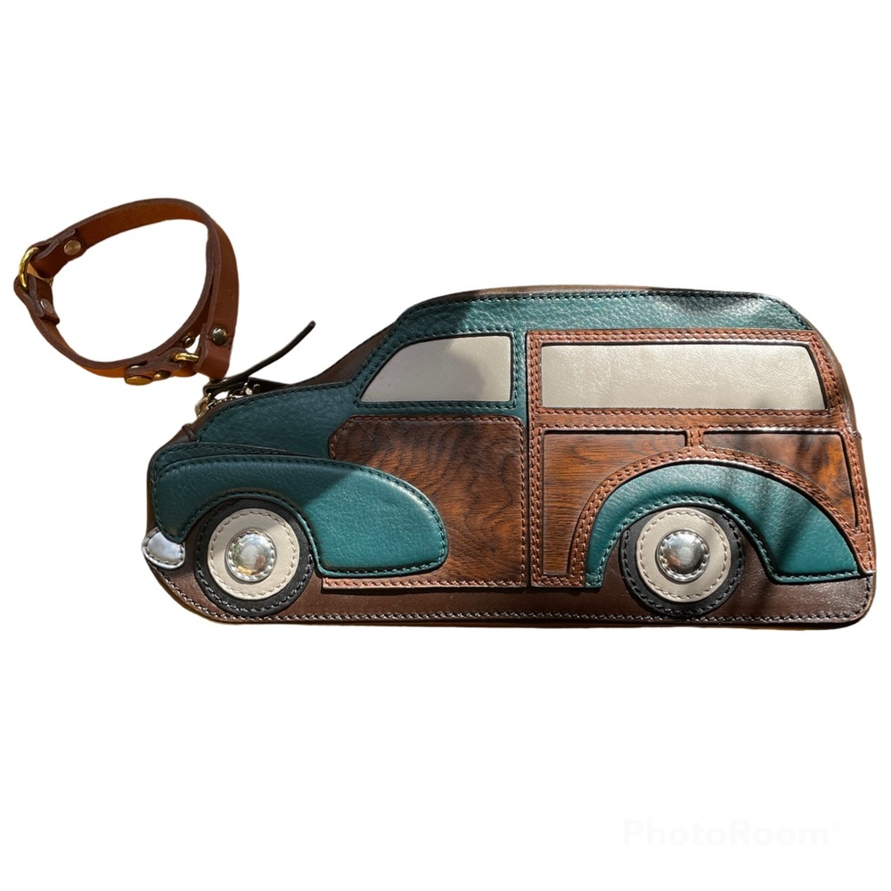 Kate Spade Roadtrip Knock on Wood Woody Wagon purse